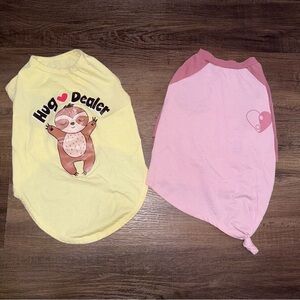 Frisco & Top Paw Size Medium Pet Tee Bundle